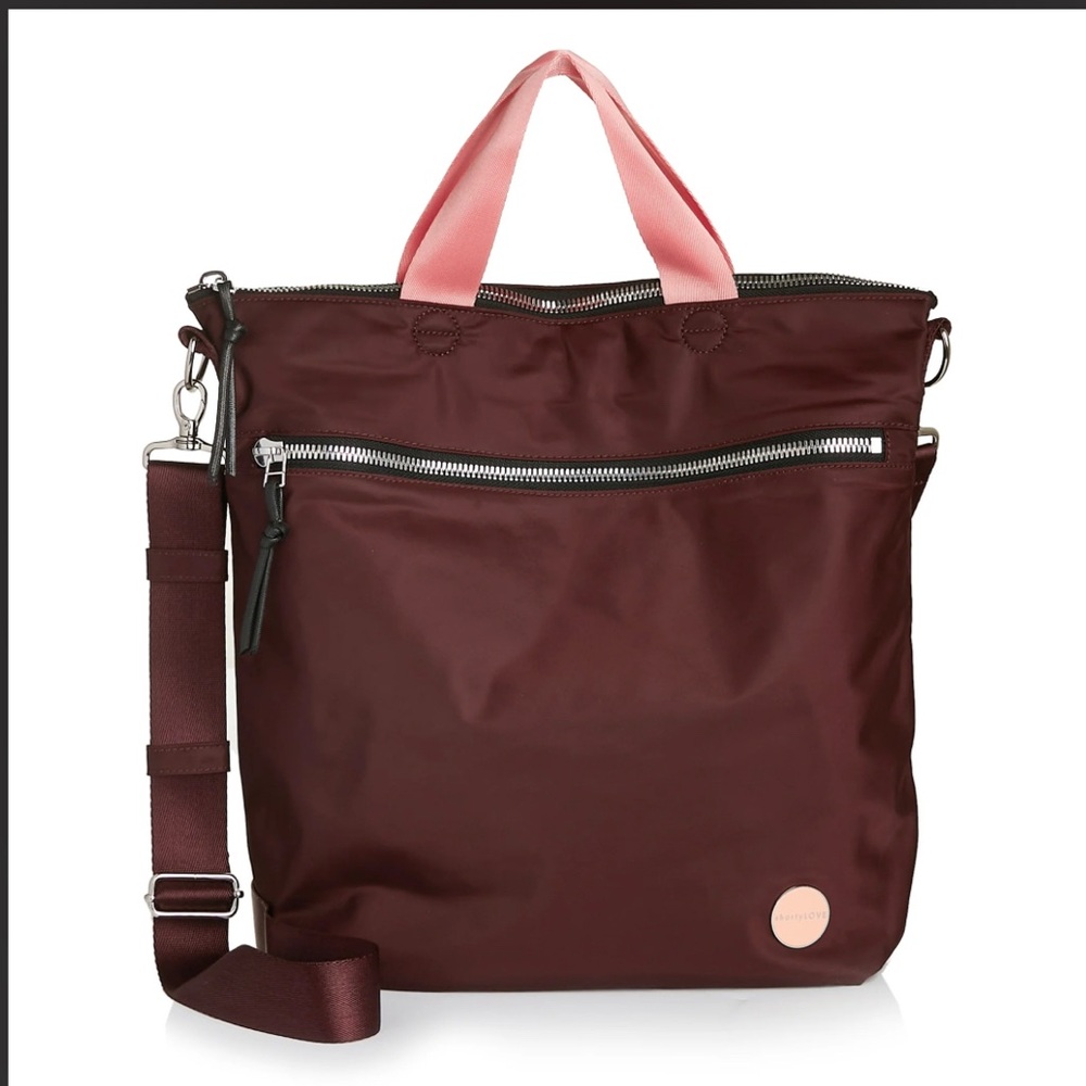 Shortylove wonder large crossbody bag, burgundy- New with tags